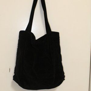 Corduroy tote bag